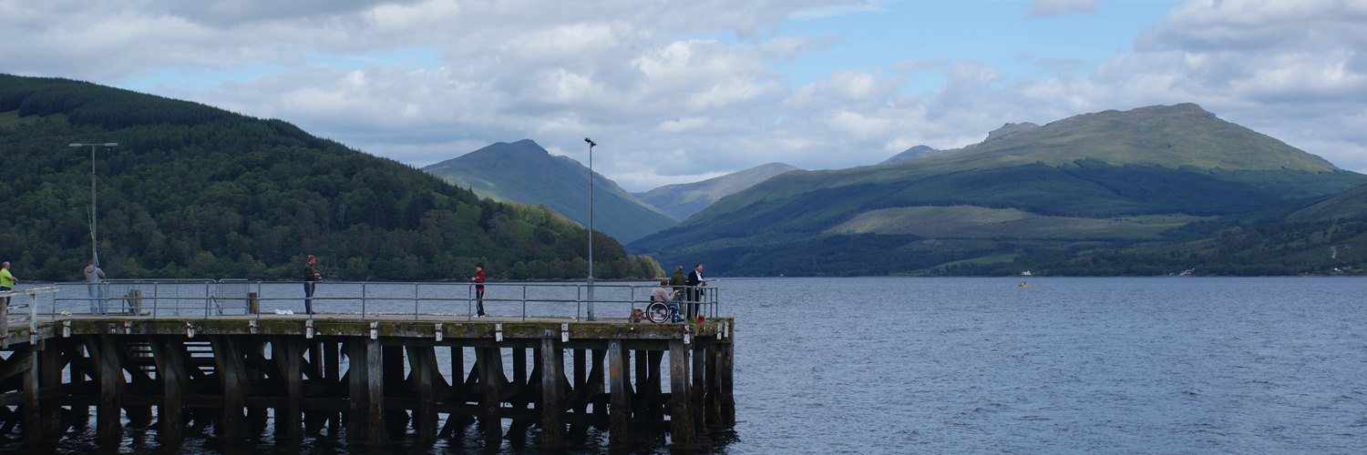 Pier at Inveraray and Loch Fyne