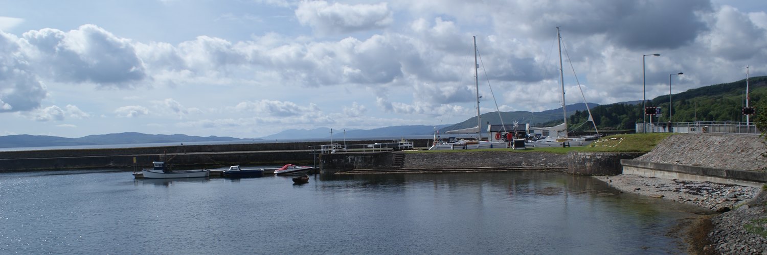 Canal entrance at Ardrishaig