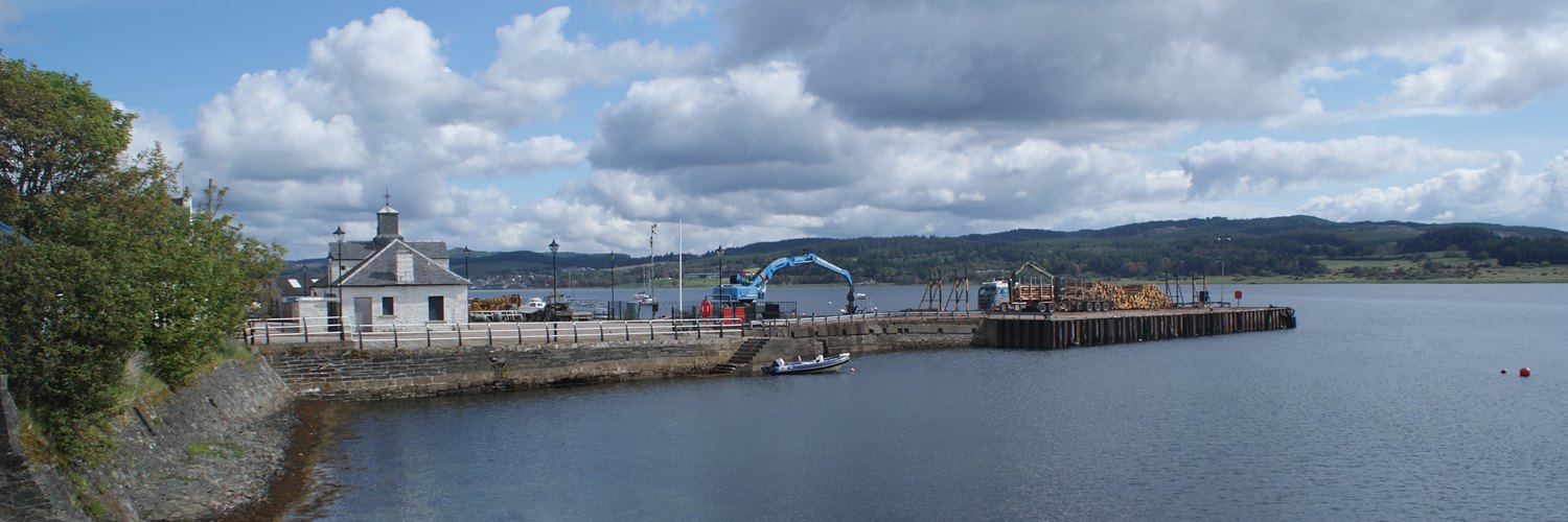 Crinan Canal at Ardrishaig Basin