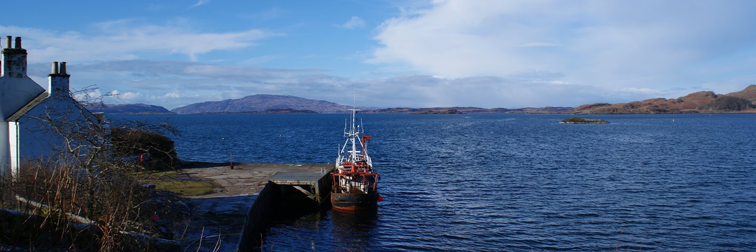 Crinan Old Pier and Loch Crinan