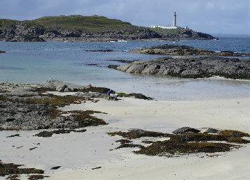 Ardnamurchan Lighthouse from Sanna Bay