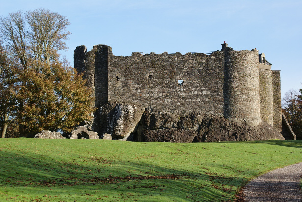 Dunstaffnage Castle just 2 miles from Oban
