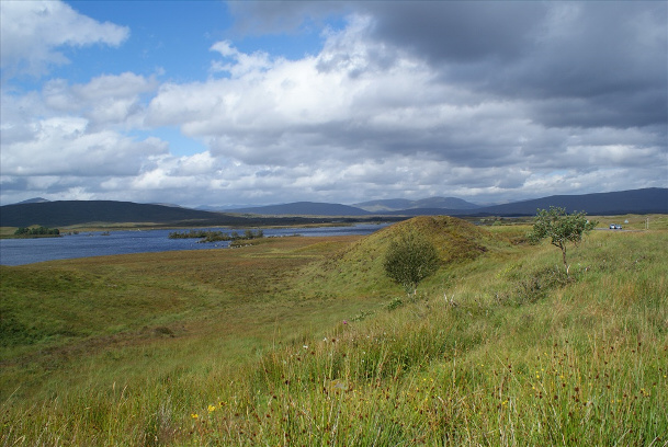 Lochan on Rannoch Moor near Glencoe