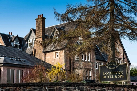 Loch Fyne Hotel and grounds