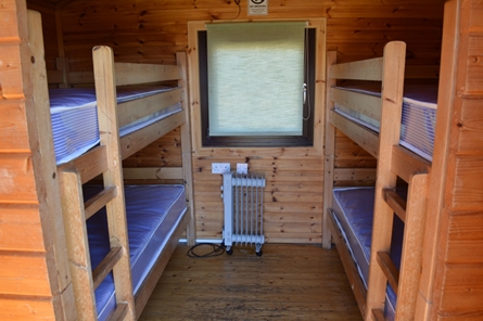 a macdonald 4 bunk cabin