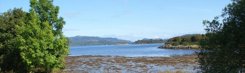 A view of west Loch Tarbert from Kennacraig