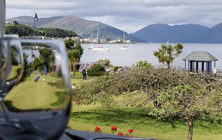 Victoria hotek garden view, Bute