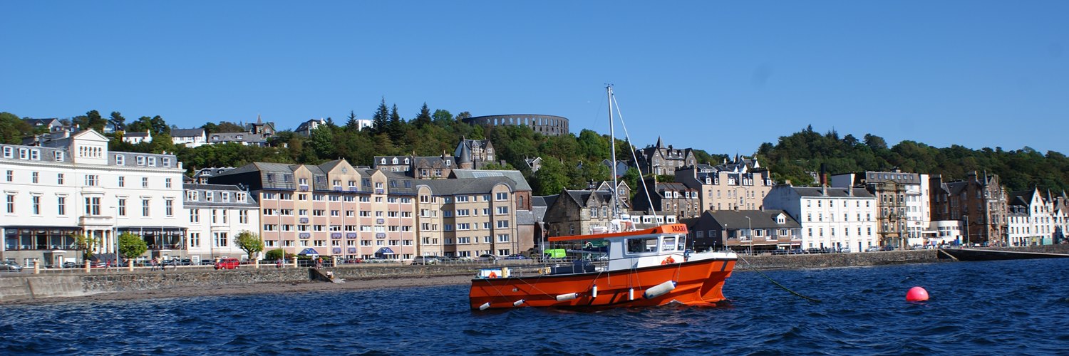 Oban from Oban bay