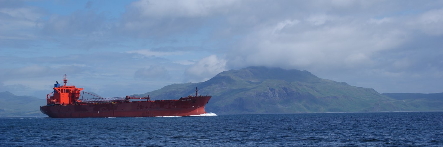Tanker off Mull