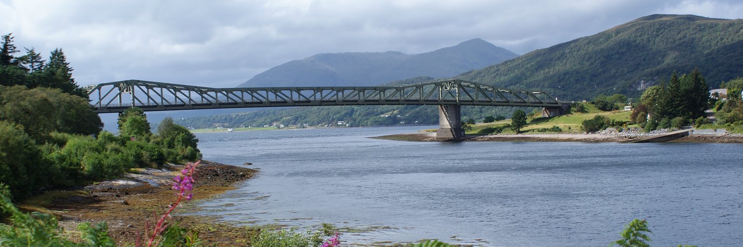 Ballachulish Bridge at the mouth of Loch Leven