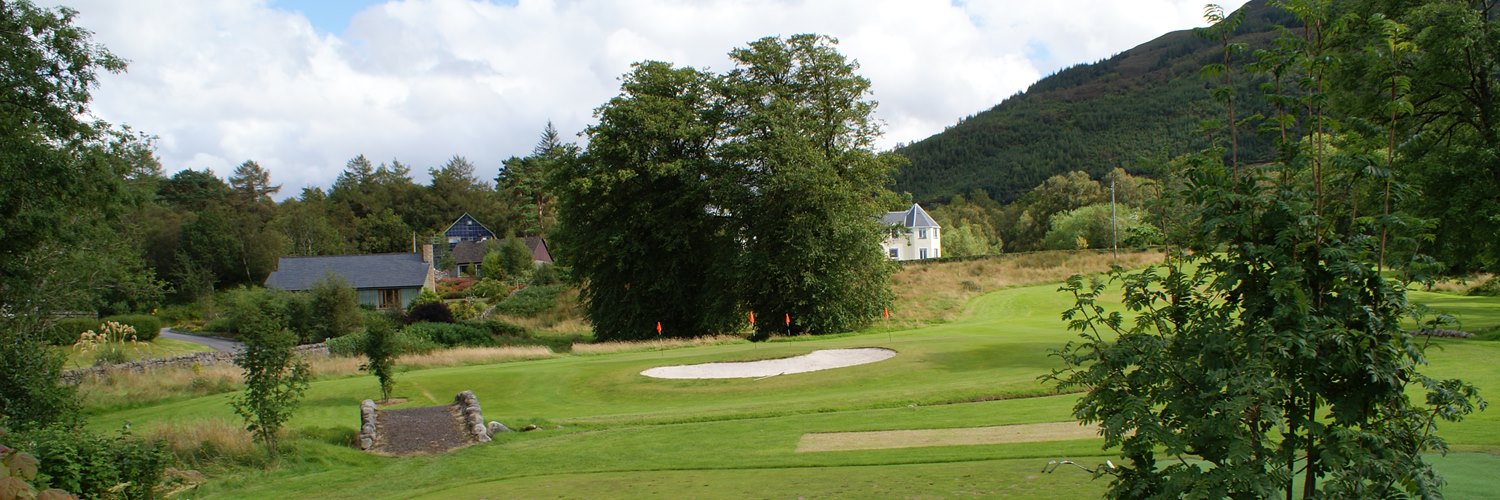 Golf course at Ballachulish
