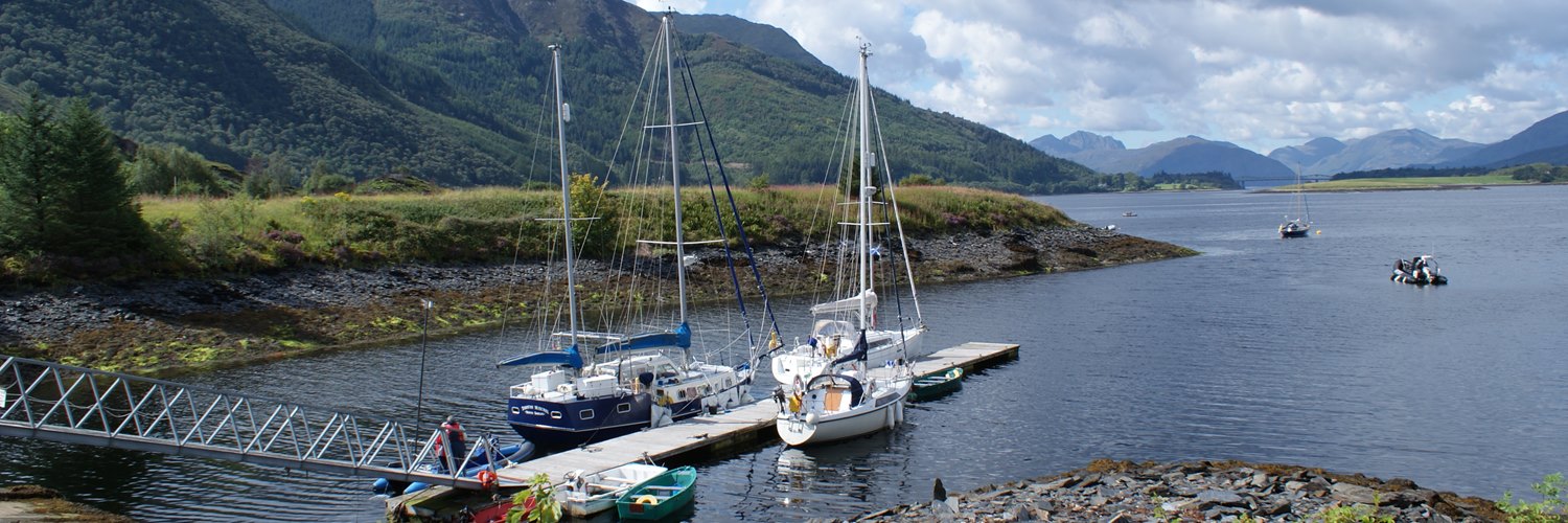 Pontoons at Loch Leven