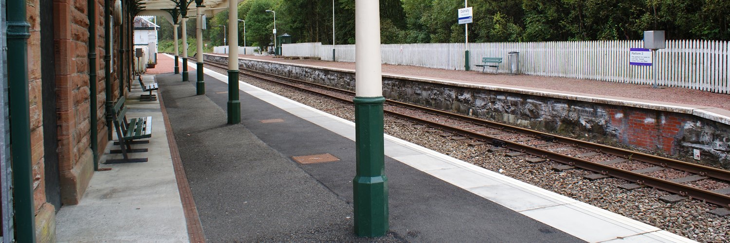 The iconic Dalmally station